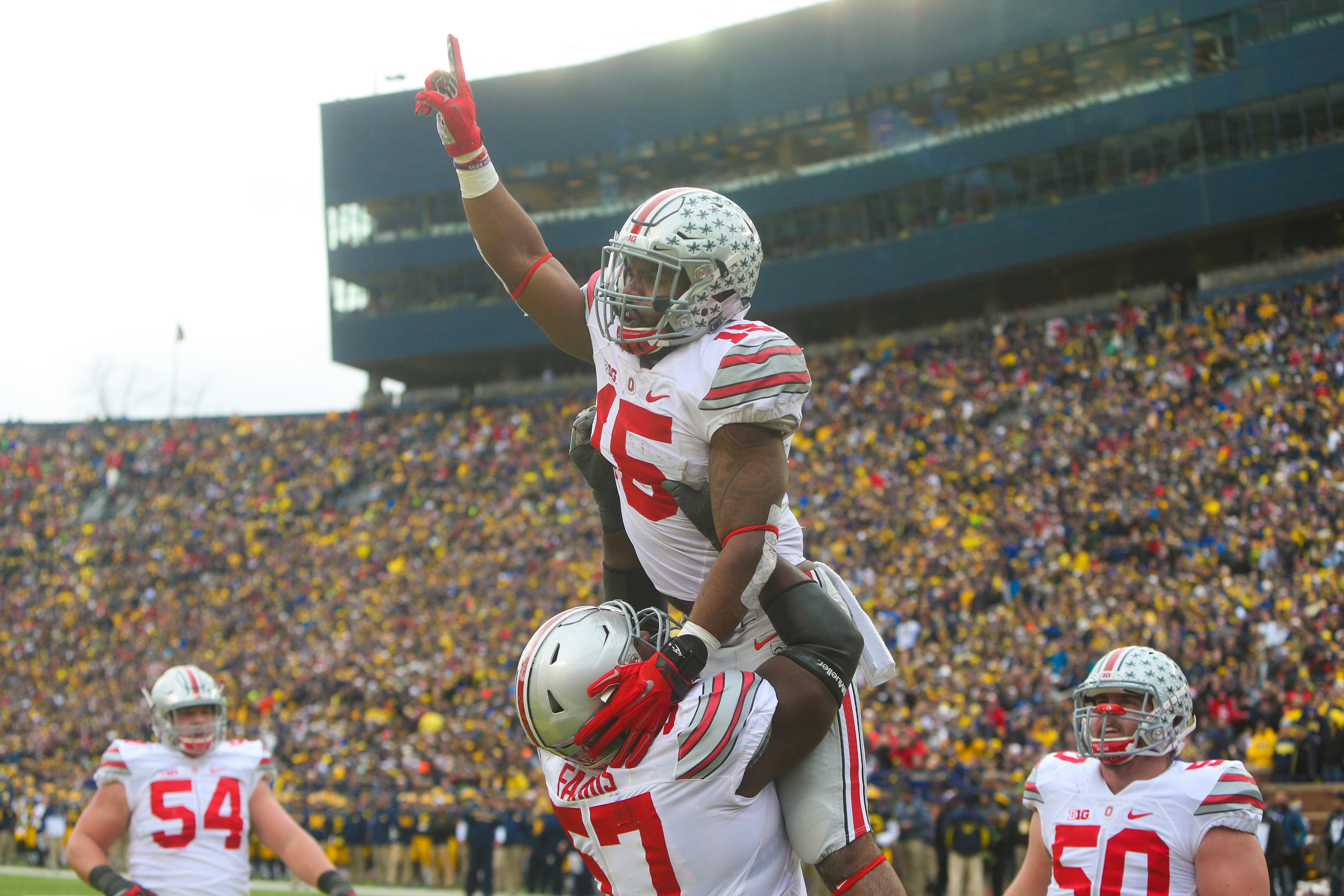 Men's Nike Joey Bosa Scarlet Ohio State Buckeyes Alumni Game