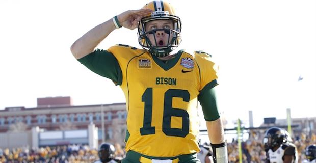 : Carson Wentz NDSU Bison Very Rare 3 Foot Bobblehead