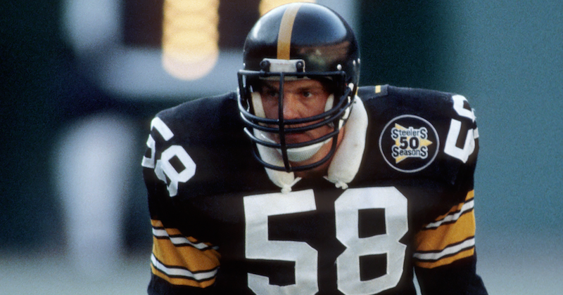 Steelers' legend Jack Lambert makes rare public appearance