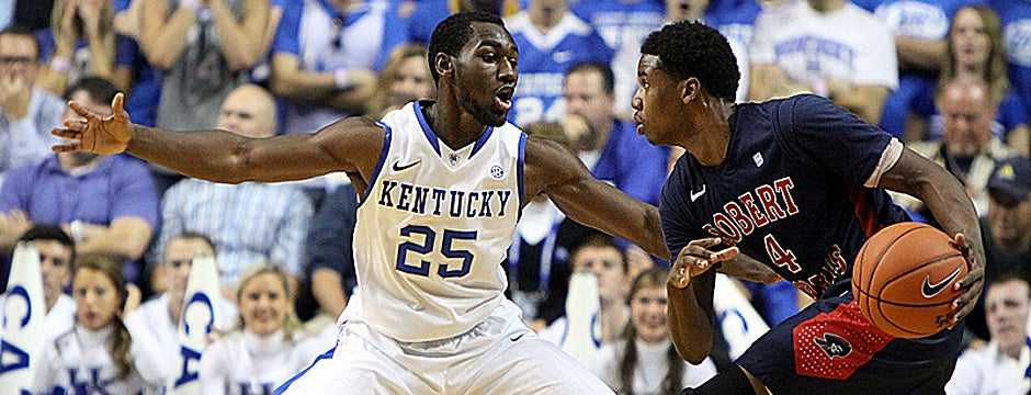 Cowboys attend Kentucky Wildcats Dominique Hawkins' Lakers workout