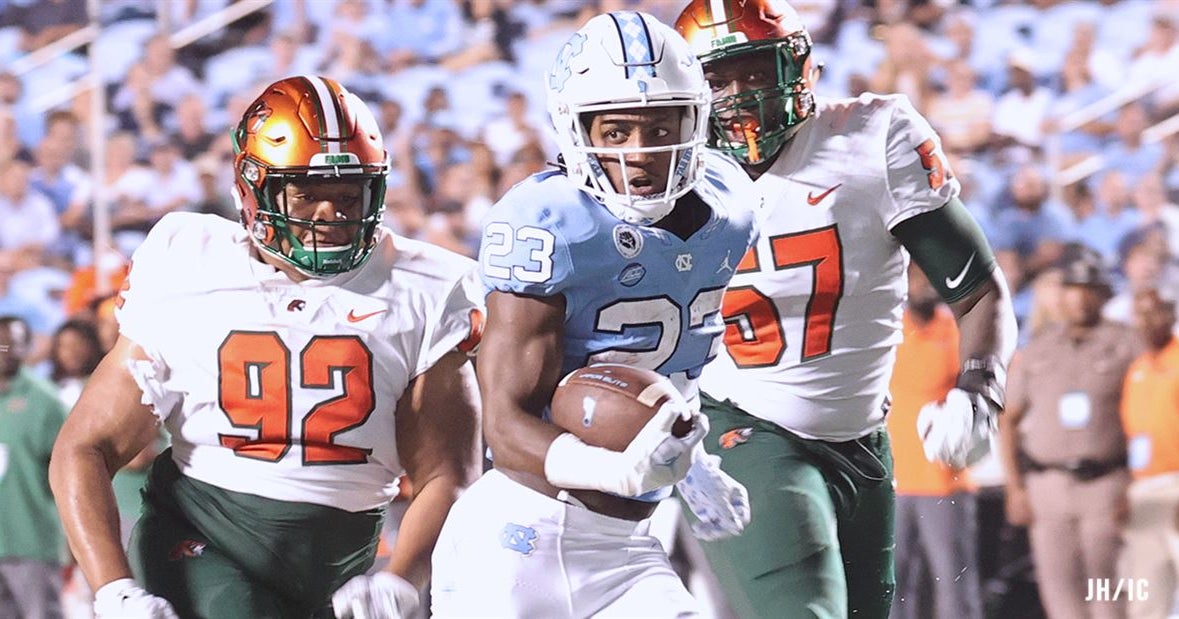 North Carolina Freshman Running Backs Make Splash in Season Opener North Carolina Freshman Running Backs Make Splash in Season Opener