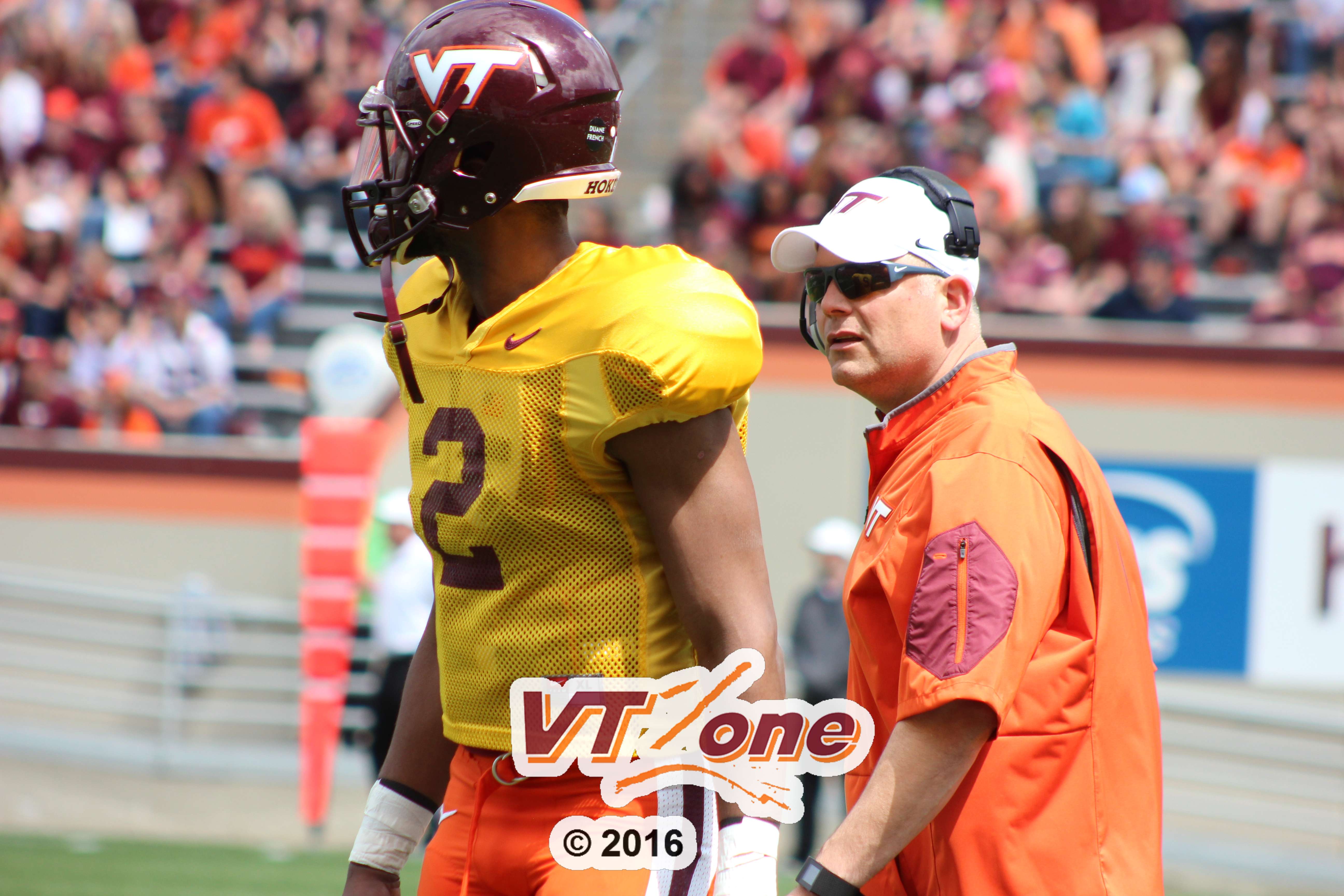 Divine Deablo earns Beamer's No. 25 jersey for Saturday's game vs. Virginia  - Virginia Tech Athletics