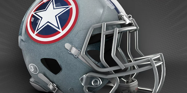 cowboys fantasy football helmet Dallas Riddell SpeedFlex Proudly boast your Cowboys pride while you cruise the roads with this ultra decal cling Marvel NFL Helmets For Every