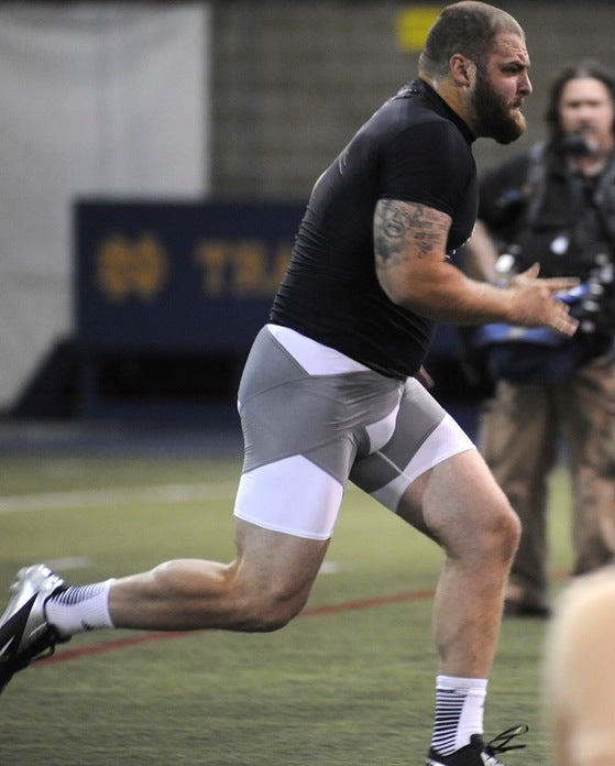 Mike Golic Jr., Notre Dame, Offensive Line