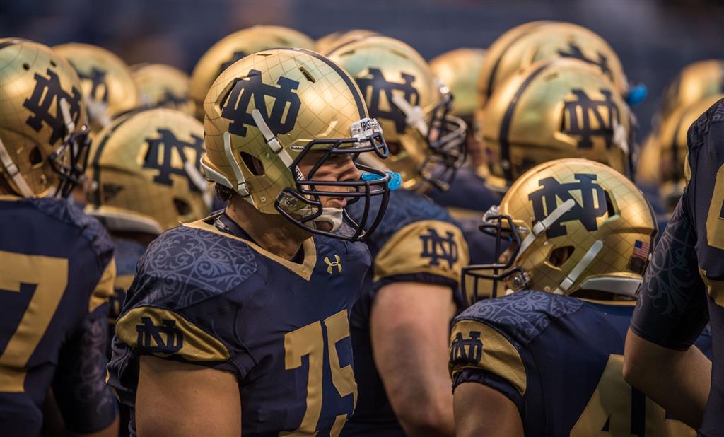 Shamrock Series means special uniforms for Notre Dame, BYU