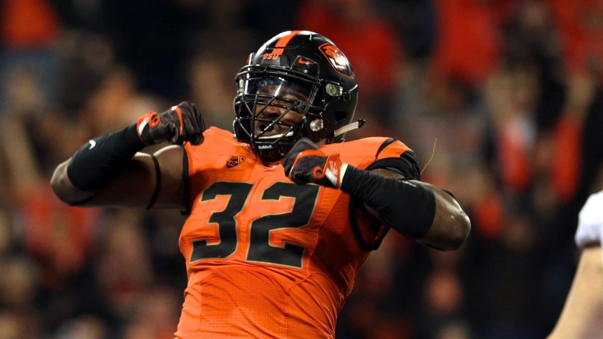 2013 Oregon State Orange on Black Unis