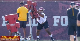 LOOK: USC's new 2018 class additions at fall training camp LOOK: USC's new 2018 class additions at fall training camp