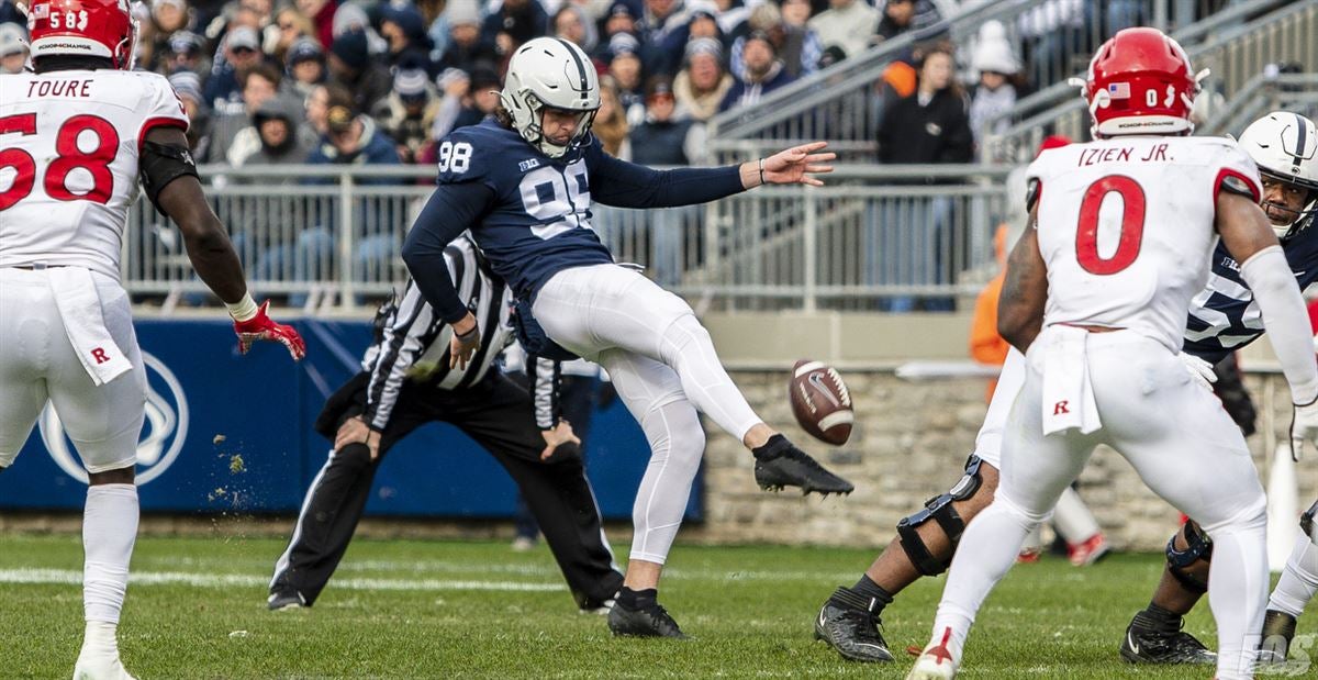 NFL Draft Profiles: Penn State Punter/Kicker Jordan Stout - Black Shoe  Diaries