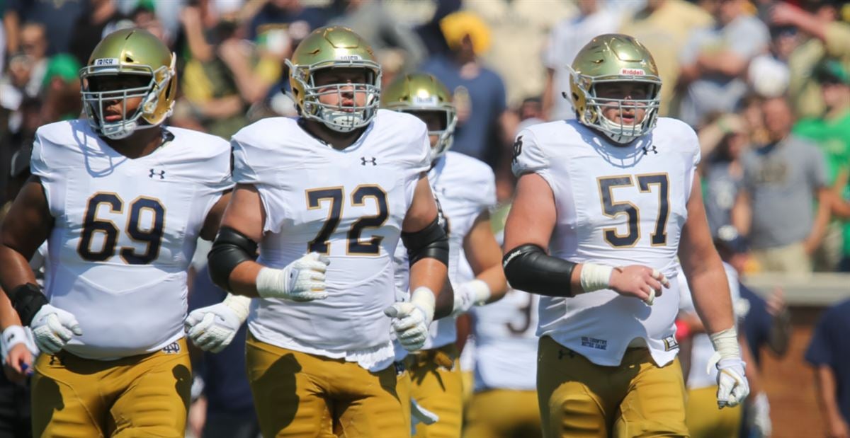 Notre Dames O Line Has The Respect Of Clemsons Vaunted Front