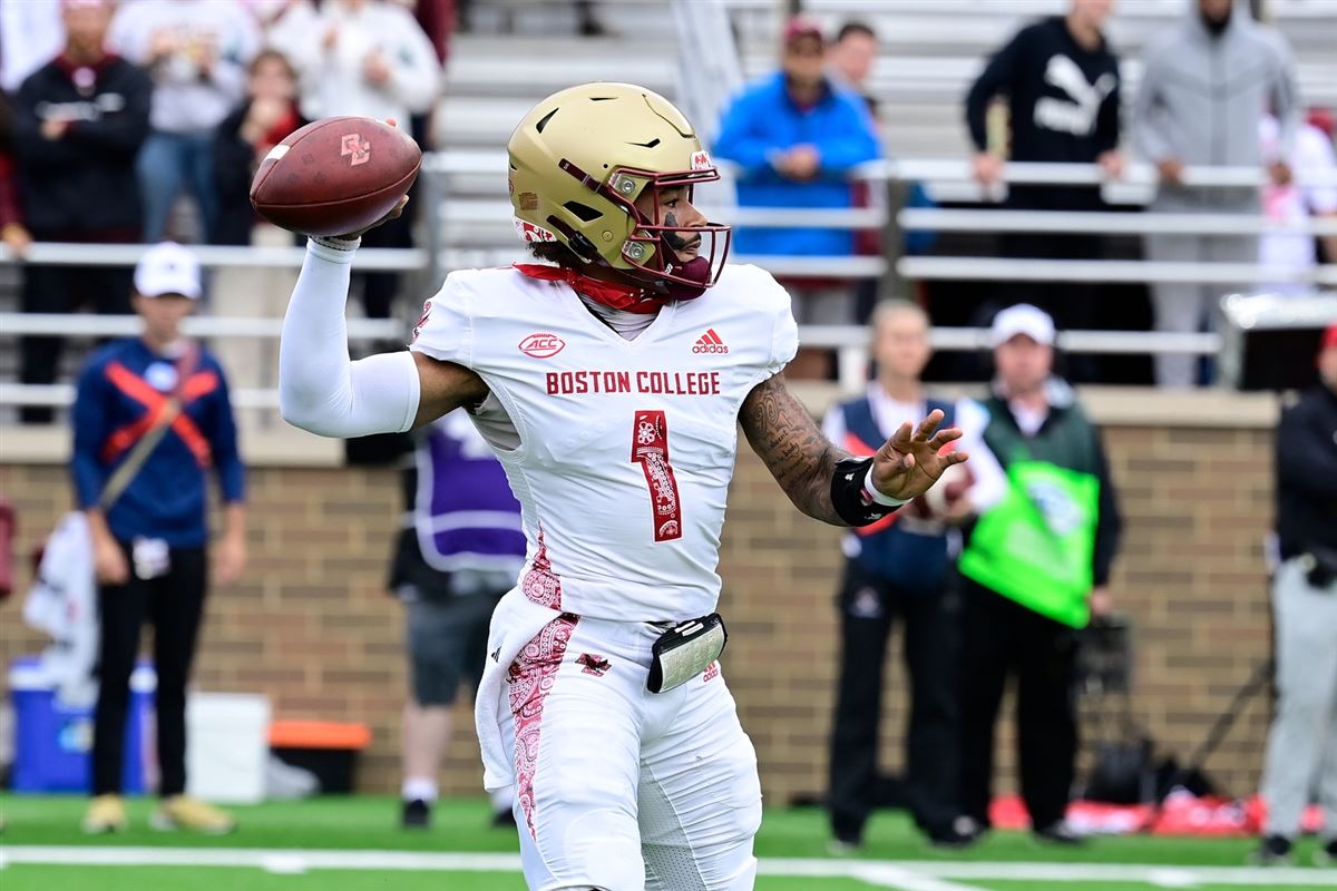 Boston College Eagles Jersey Custom Style Football