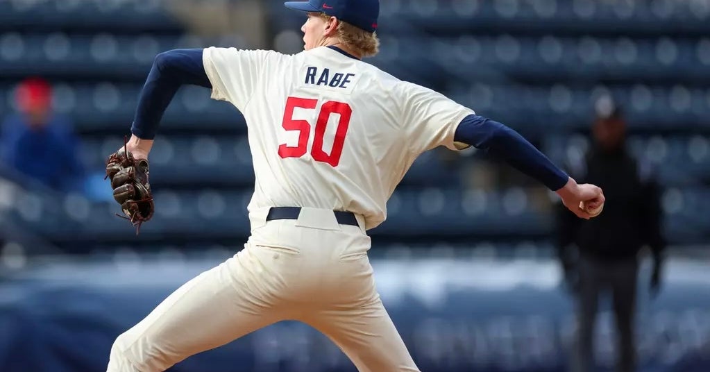 Ole Miss RHP Taylor Rabe went into Rebel debut sleepless, ‘really excited’