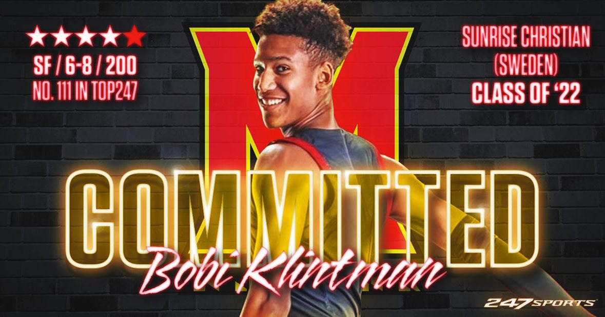 Maryland lands four-star forward Bobi Klintman