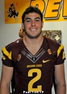 MIKE BERCOVICI Signed Autographed 8x10 Photo ASU Sun Devils Arizona State  COA 1