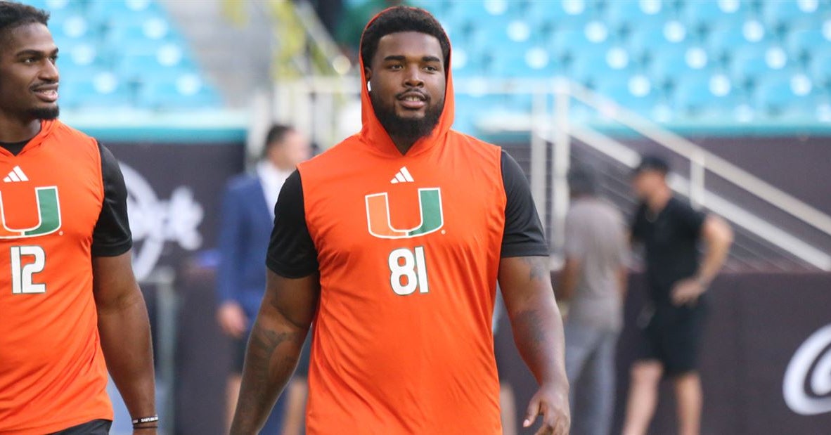 Inside the early portal recruitment of Miami DT transfer Jared Harrison ...