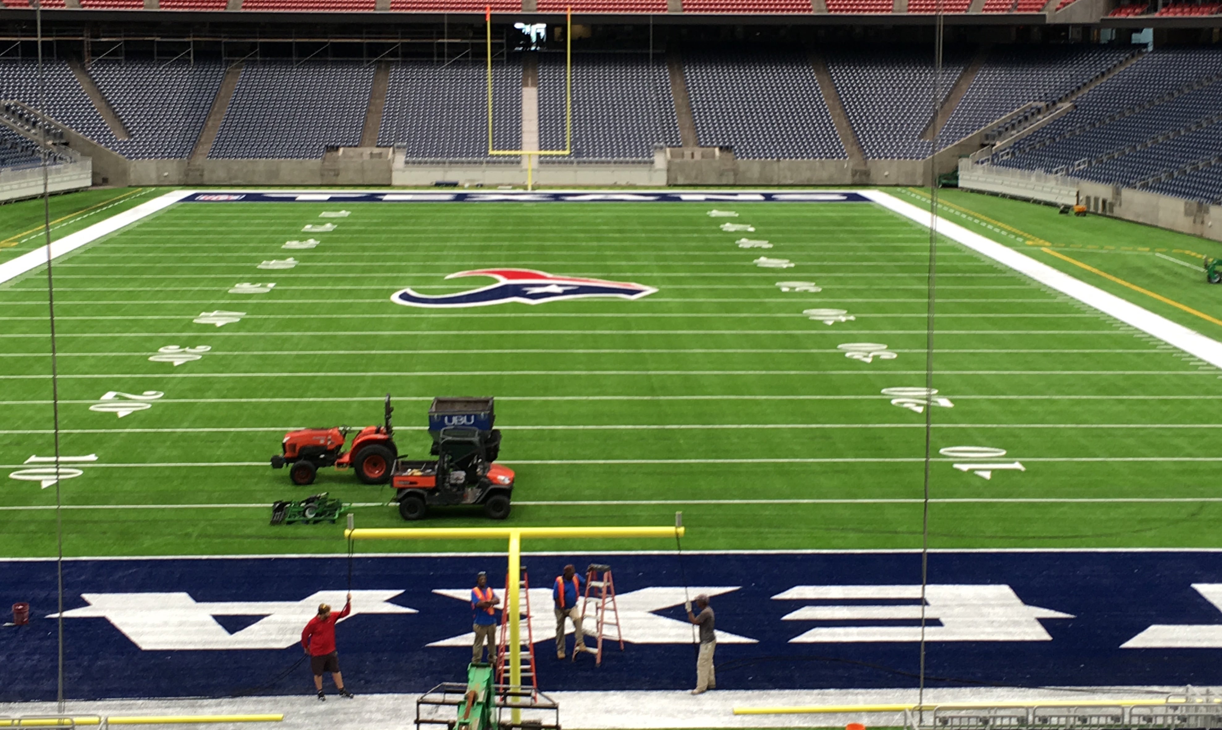 Hellas Installs Turf At NRG Stadium, Named Texans Preferred Turf Provider