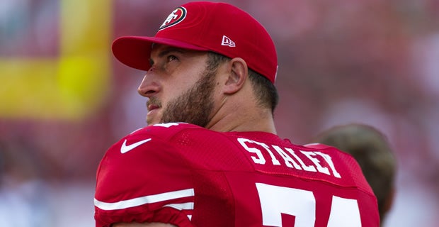 Playcalling regrets staley xlvii hefti Joe Staley still regrets Super Bowl XLVII playcalling