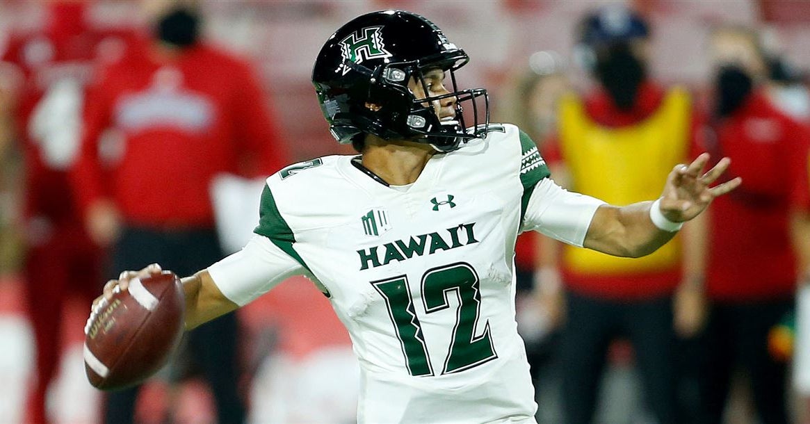 Hawaii football releases first 2021 depth chart