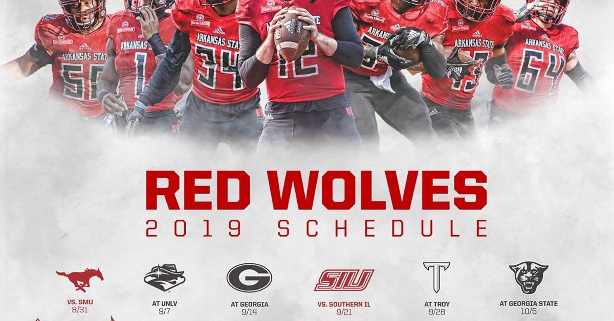 Red Wolves see a lot of Saturday in 2019 schedule