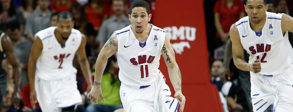 SMU basketball Nic Moore LNB Pro A France coronavirus COVID-19 lockdown SMU  Mustangs