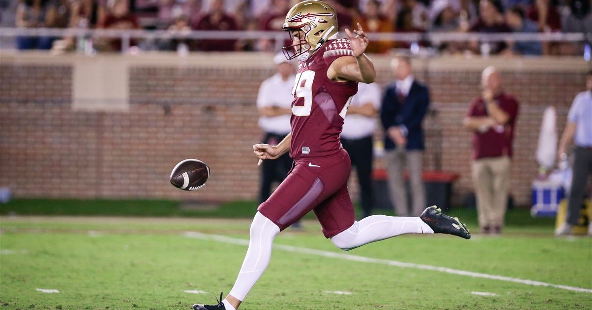 Florida State punter Alex Mastromanno named to Walter Camp Preseason