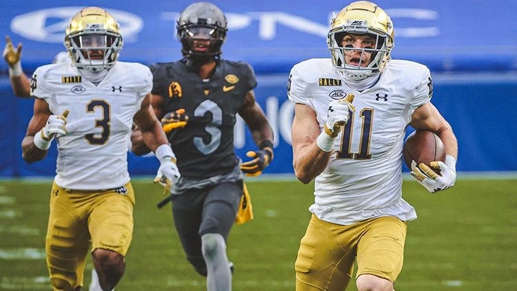 Notre Dame football: Ben Skowronek thriving in Los Angeles