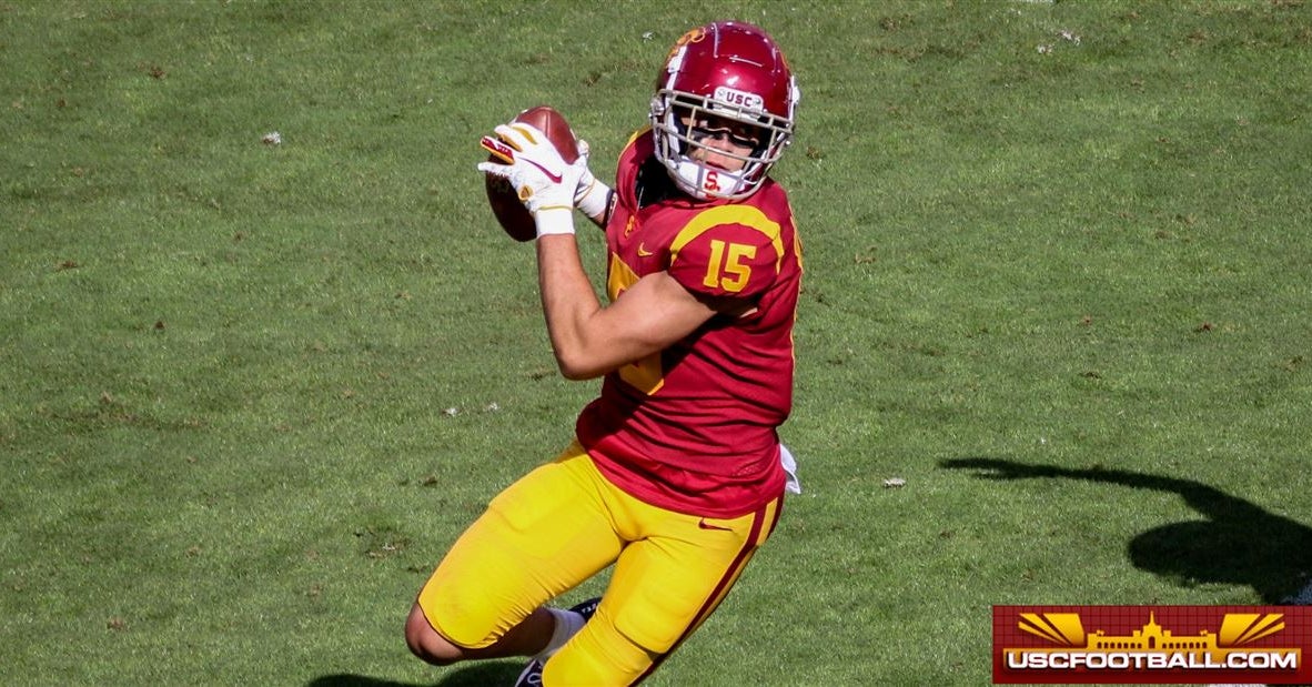 LOOK: USC legend Reggie Bush shouts out Trojan WR Drake London