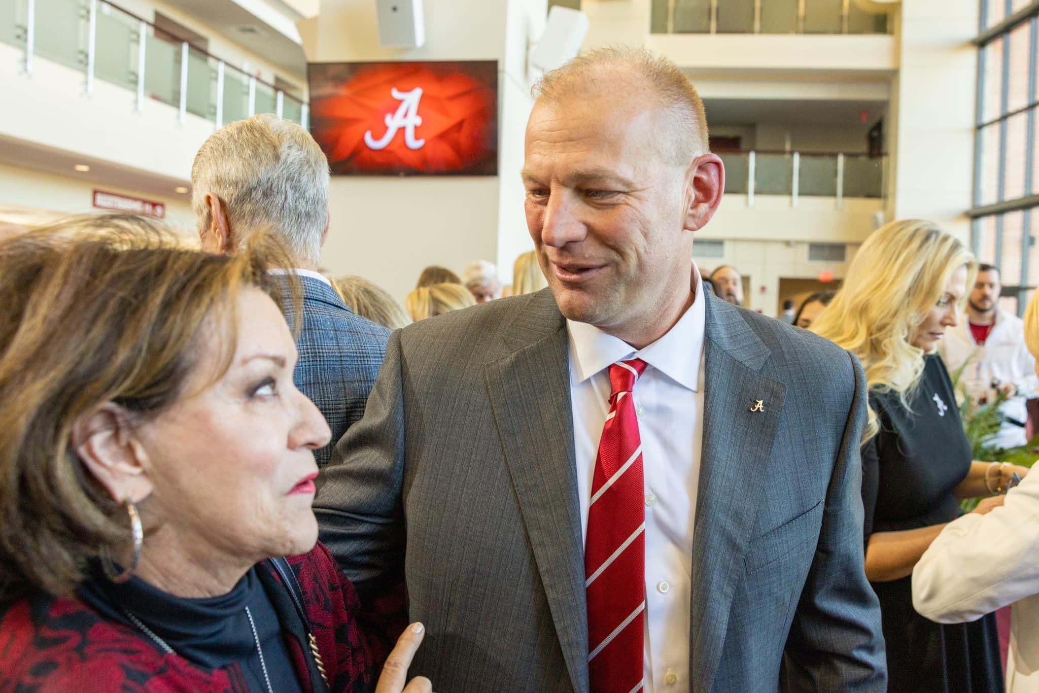 Caption this pic of Terry Saban-Coach DeBoer