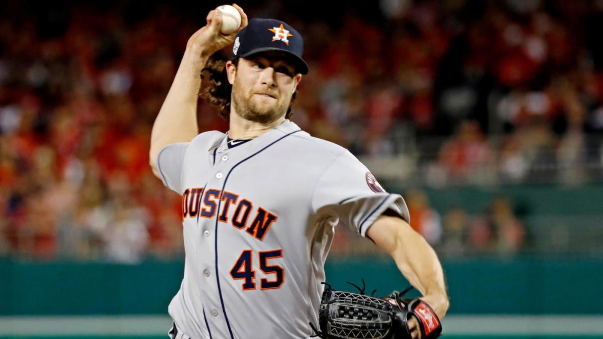 Gerrit Cole wears Boras Corp hat, distances himself from Astros moments  after World Series loss