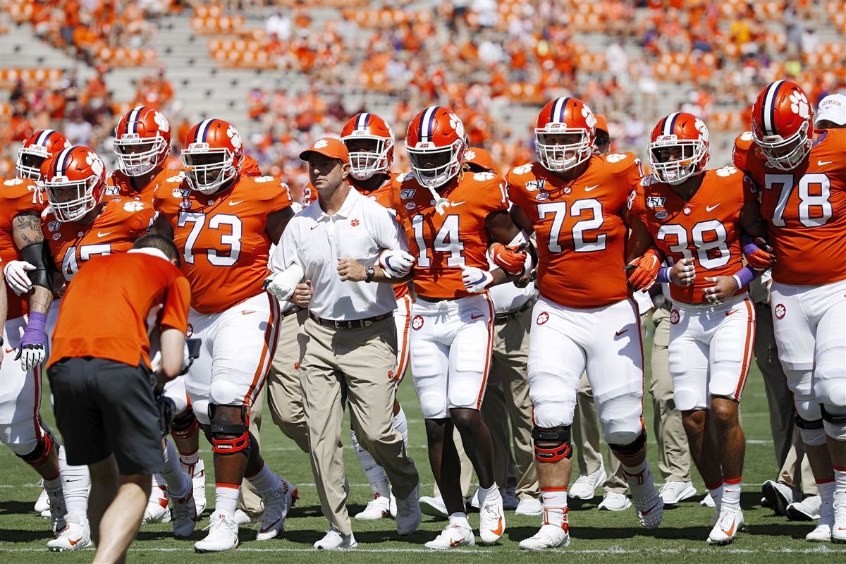 Dabo Swinney Sets The Record Straight On Clemson Victory Walk