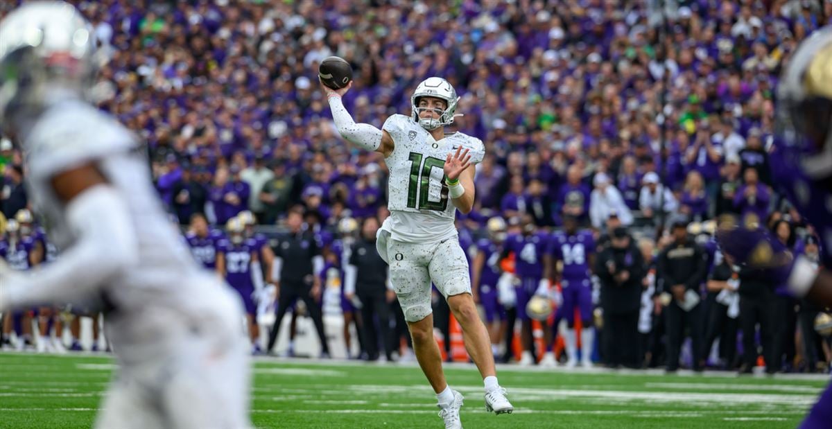 Consummate veteran Bo Nix is fueling the Ducks' success, Gameday