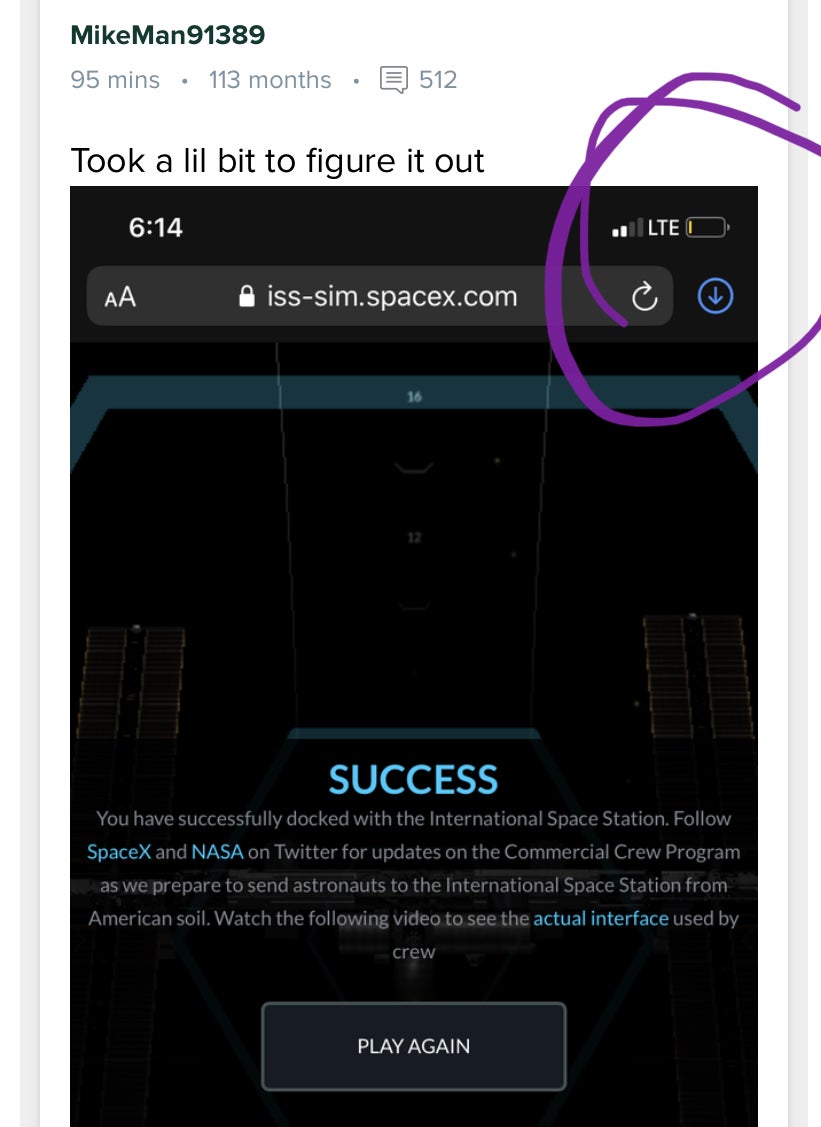 ISS-Sim Speedrun Timer