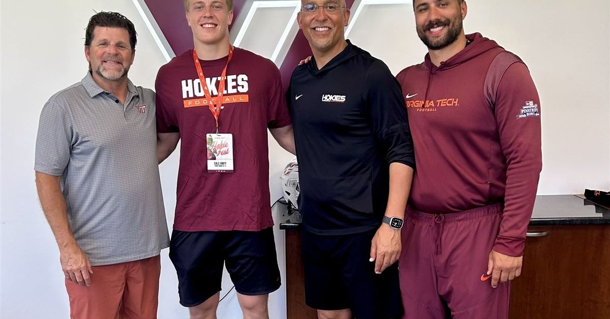 Florida 2028 LB Cale Britt Enjoys Virginia Tech