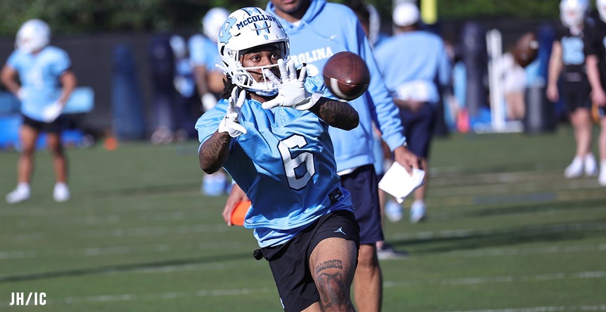 Nate McCollum Reminds UNC Quarterback Drake Maye of Josh Downs