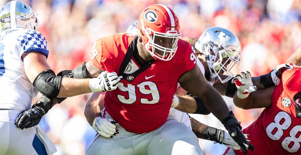 Georgia Football DT Jordan Davis Drafted by Atlanta Falcons in Latest 2022  NFL Mock Draft - Sports Illustrated Georgia Bulldogs News, Analysis and More