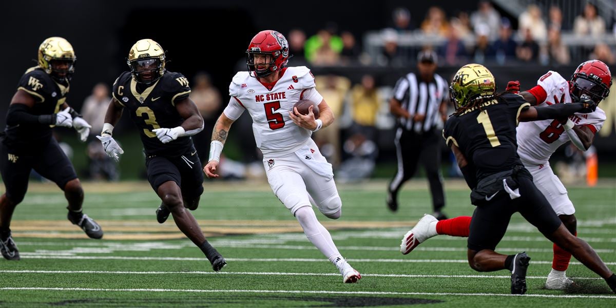 Brennan Armstrong breaks NC State QB singleseason rushing record