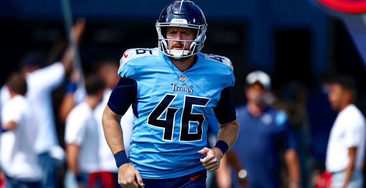 Titans' Morgan Cox honored by Tennessee state legislature