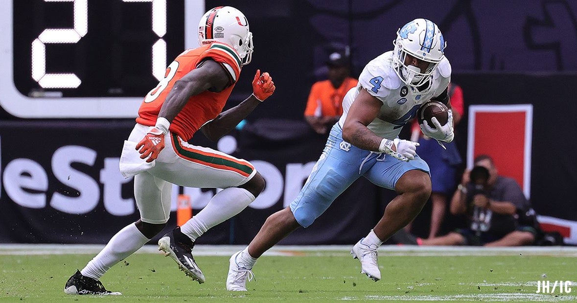 Caleb Hood Trying to Solidify Tar Heels' Lead Running Back Role