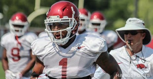 Photo Gallery: Day 12 of Arkansas fall camp Photo Gallery: Day 12 of Arkansas fall camp