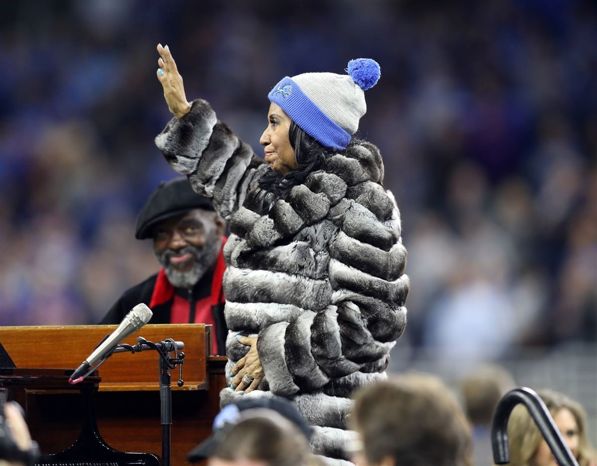 Detroit Lions honor Aretha Franklin before preseason game