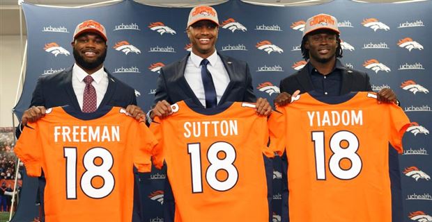 Broncos assign jersey numbers to 2018 