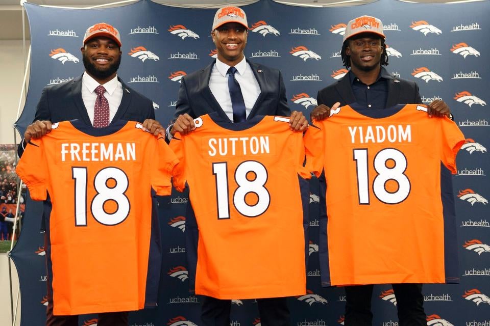 Broncos assign jersey numbers to 2018 rookie class