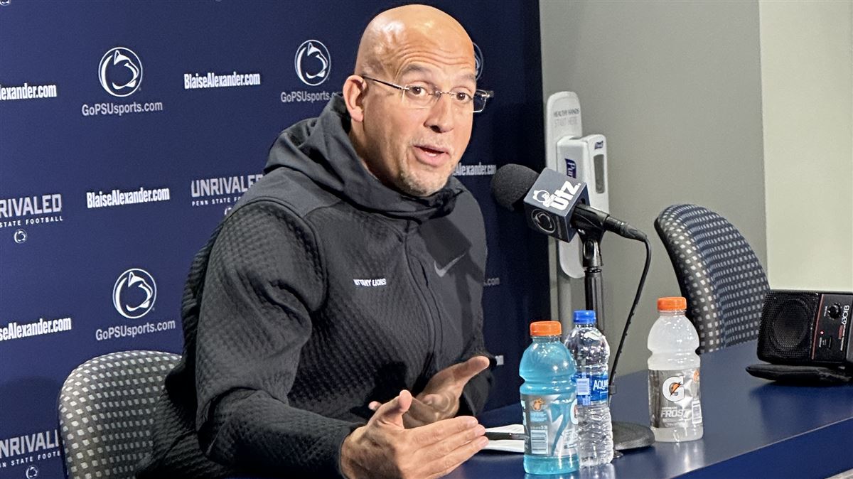 WATCH: Penn State coach James Franklin's entire Ohio State week press  conference