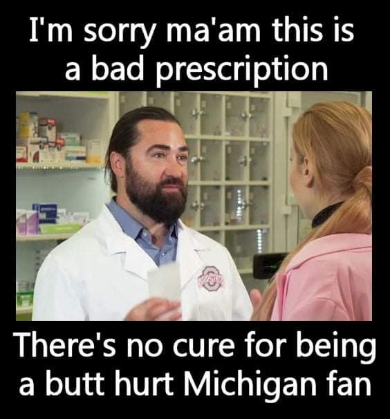 Butthurt and Blue...glorious Mgoblue board.