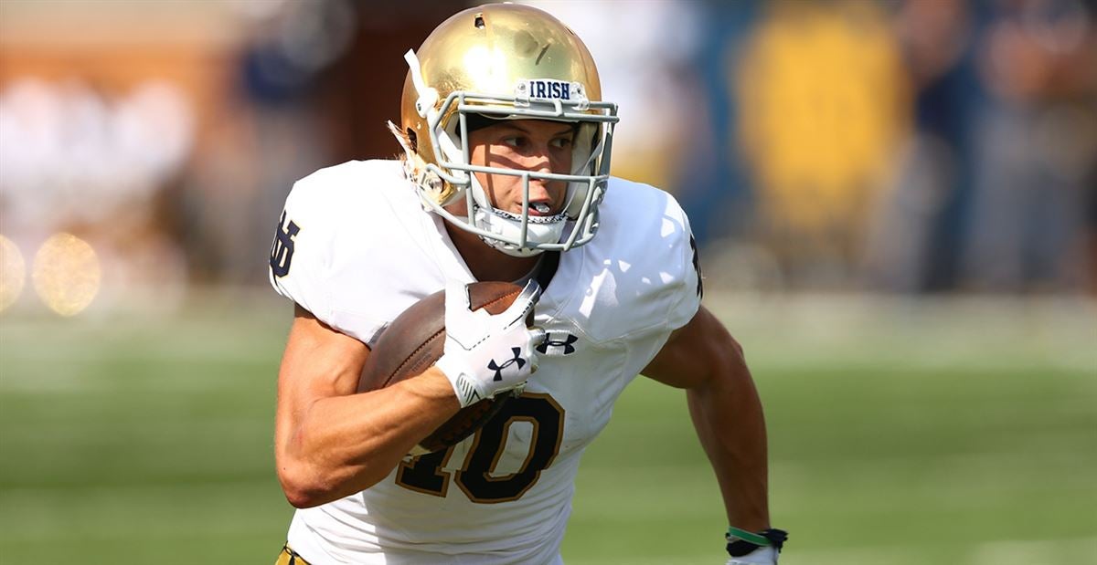 Former Notre Dame receiver Chris Finke claimed by Chicago Bears