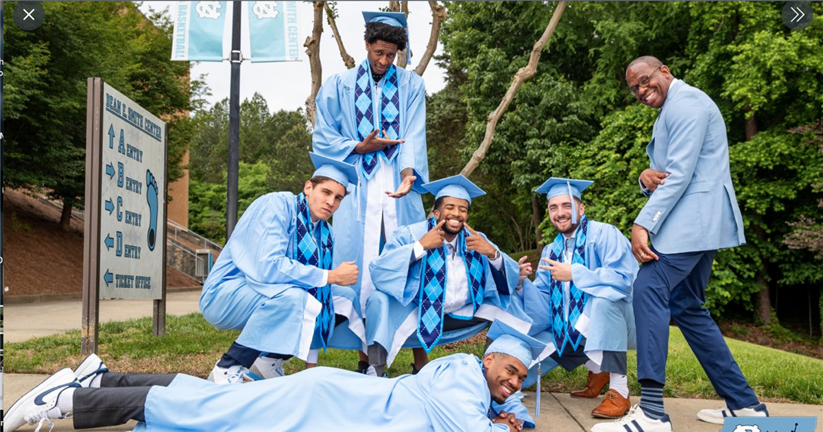 UNC Basketball Seniors Graduate UNC Basketball Seniors Graduate