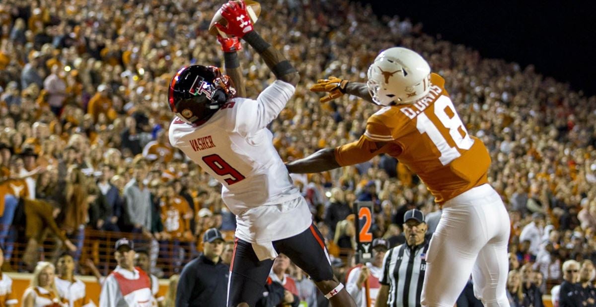 T.J. Vasher, Texas Tech, Wide Receiver