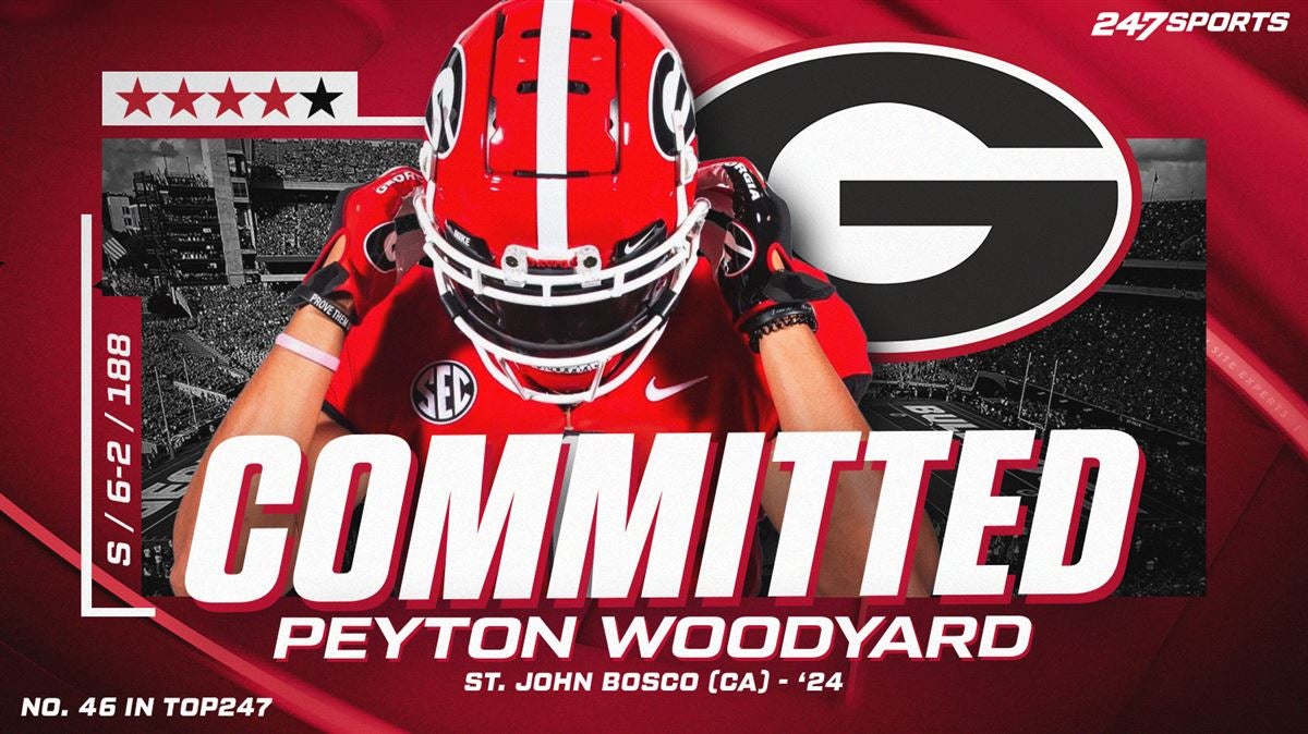 Peyton Woodyard commits to Georgia at the 2023 All-American Bowl