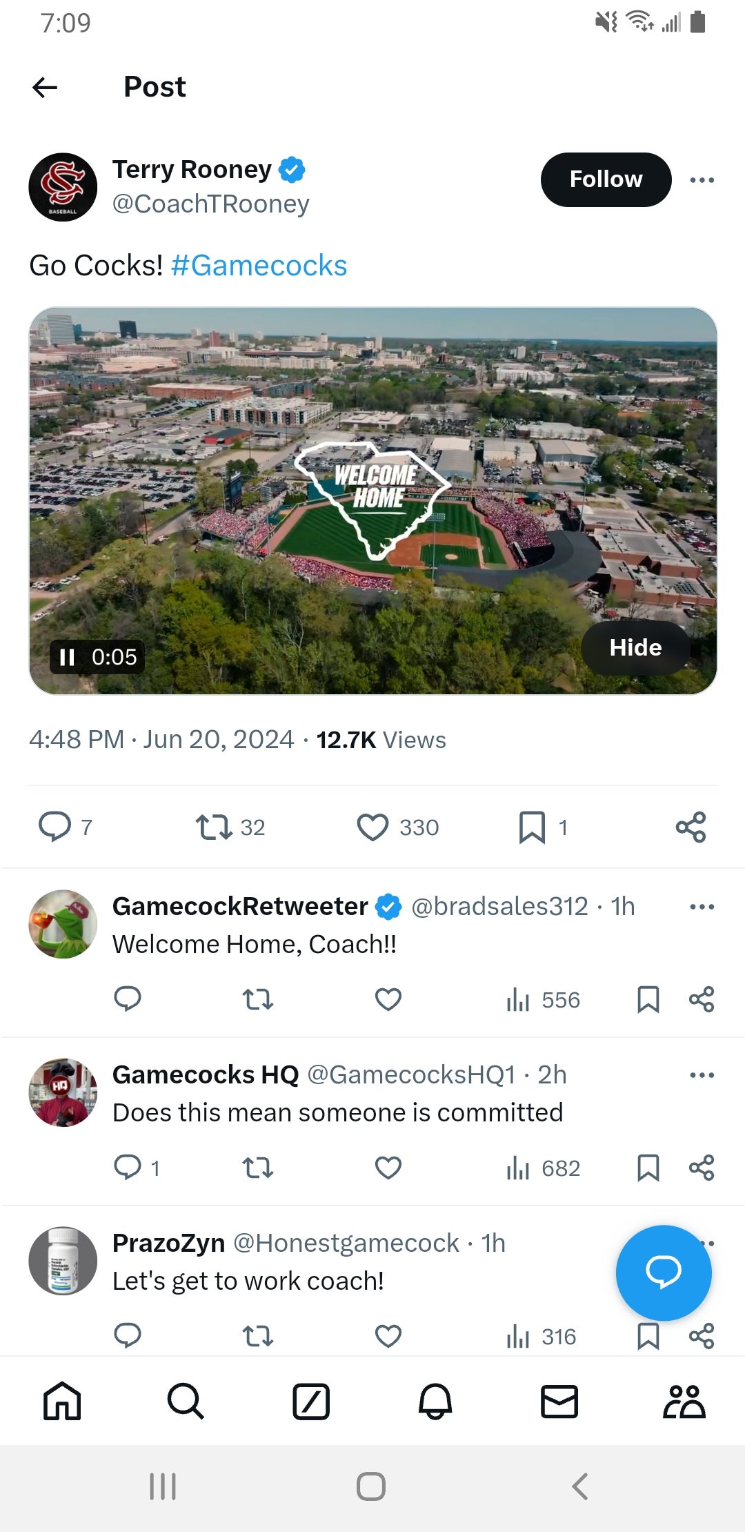 Random Baseball Commit Posts Baseball Commit?
