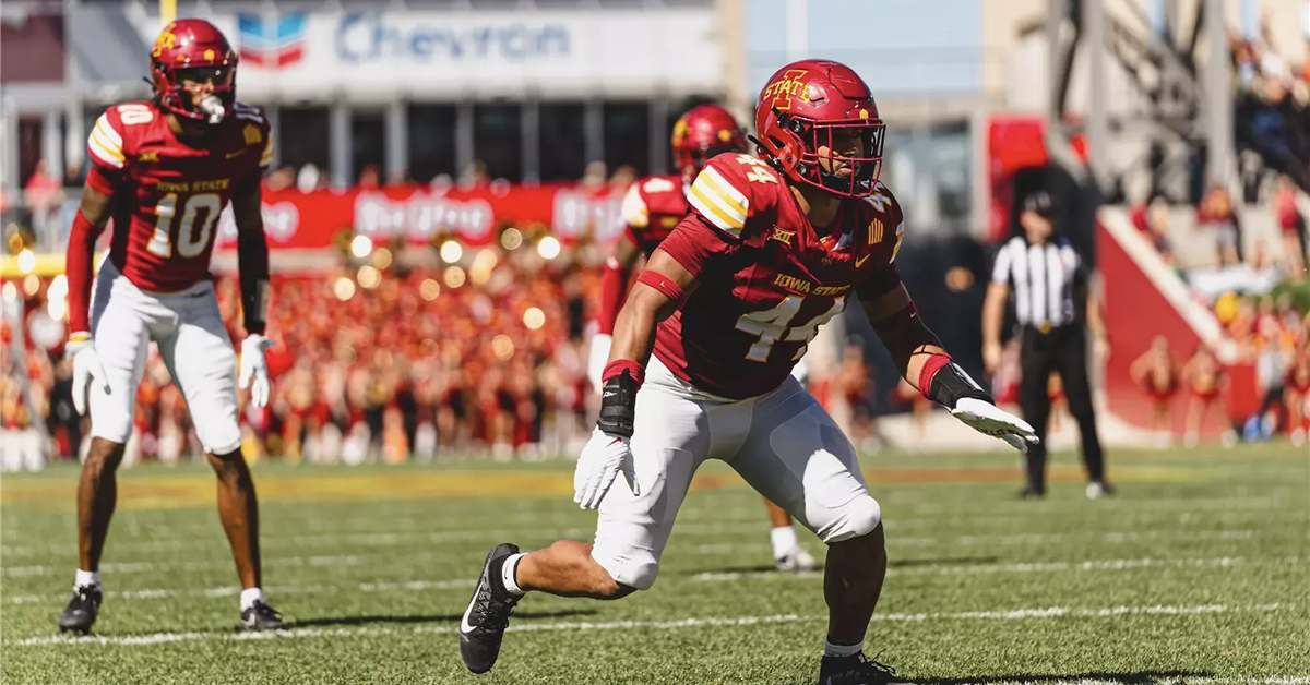 Iowa State LB Jacob Ellis entering the transfer portal