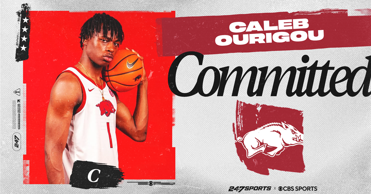 No. 55 ranked big man Caleb Ourigou commits to Arkansas